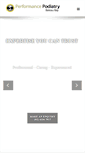 Mobile Screenshot of performancepodiatrybb.com